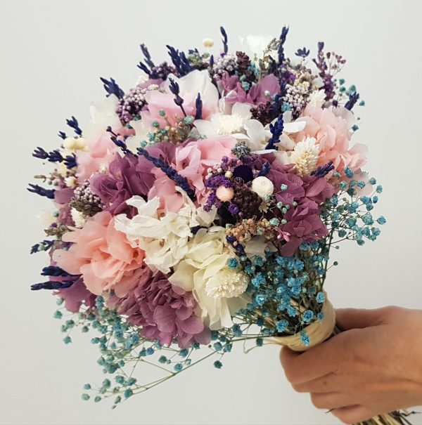 Ramo lila con lavanda - Imagen 11