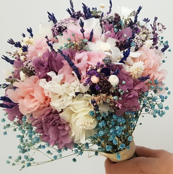 Ramo lila con lavanda - Imagen 10