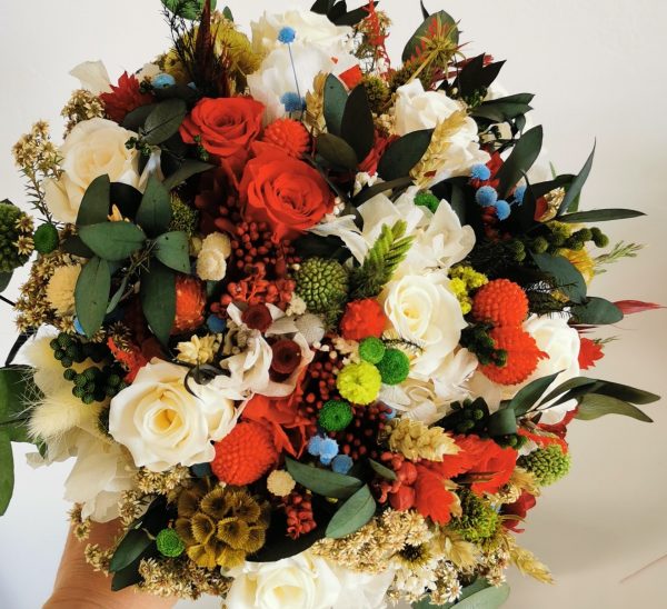 Ramo rojo, verde y blanco - Imagen 6