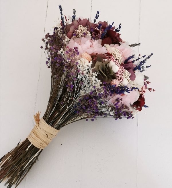 Ramo granate y lavanda - Imagen 15