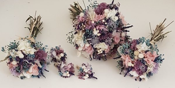 Ramo lila con lavanda - Imagen 7