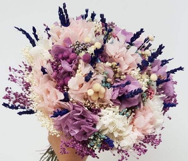 Ramo lila con lavanda - Imagen 4