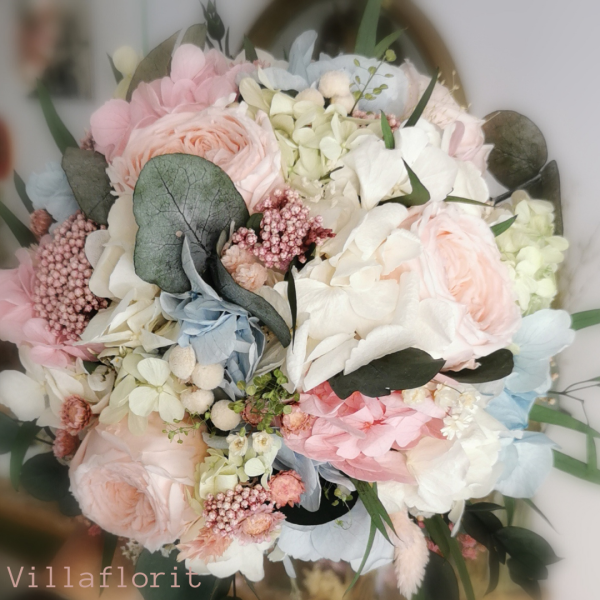 Ramo con rosas inglesas - Imagen 2