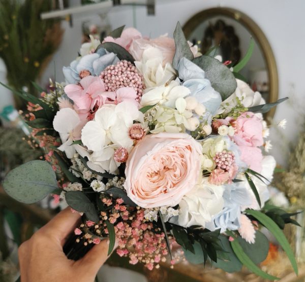 Ramo con rosas inglesas - Imagen 5