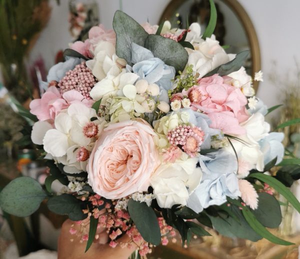 Ramo con rosas inglesas - Imagen 4