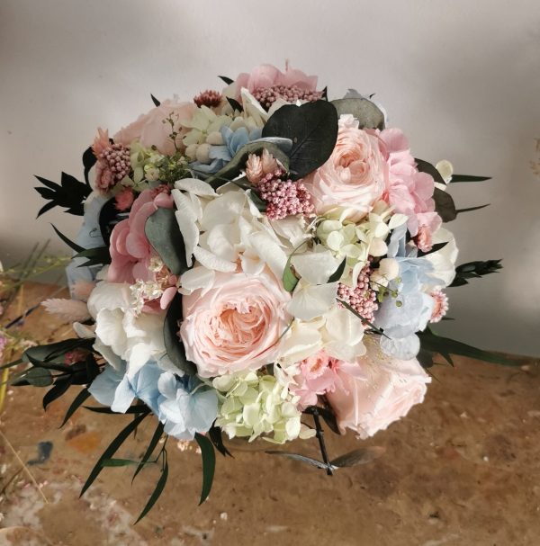 Ramo con rosas inglesas - Imagen 3