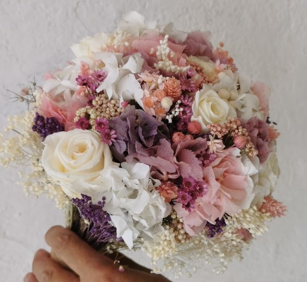 Ramo lila y rosa - Imagen 7