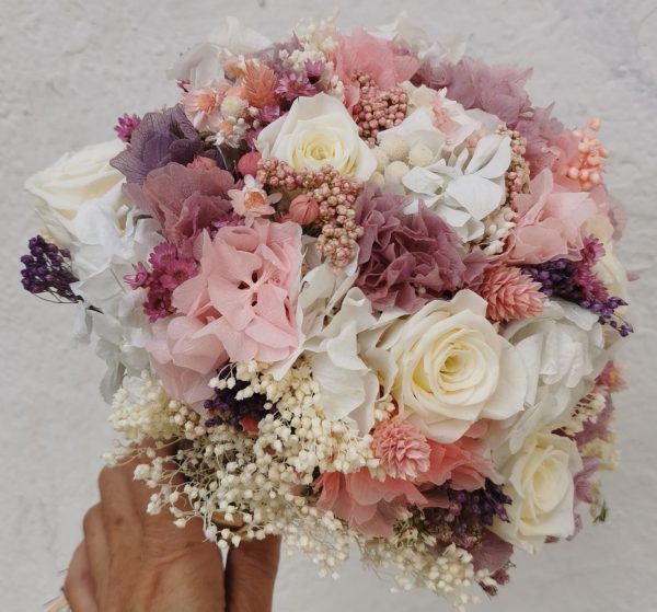 Ramo lila y rosa - Imagen 6