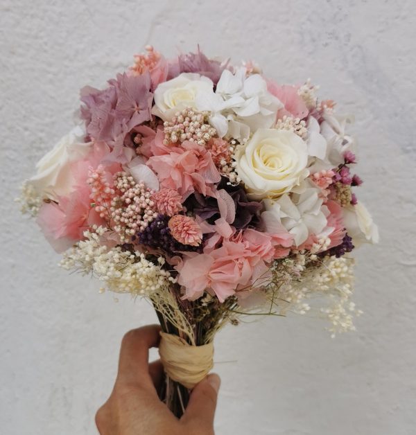 Ramo lila y rosa - Imagen 5