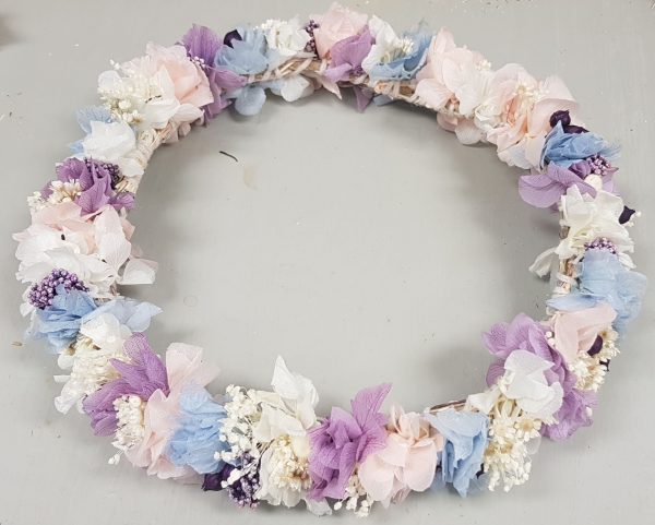 Corona blanca, lila,azul - Imagen 5