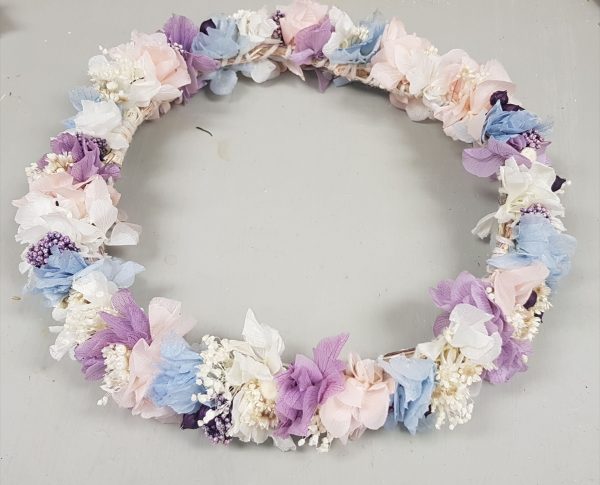 Corona blanca, lila,azul - Imagen 4