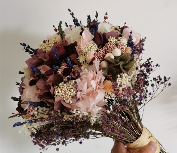 Ramo granate y lavanda - Imagen 13