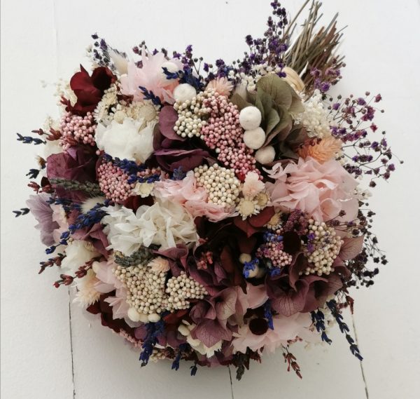 Ramo granate y lavanda - Imagen 12