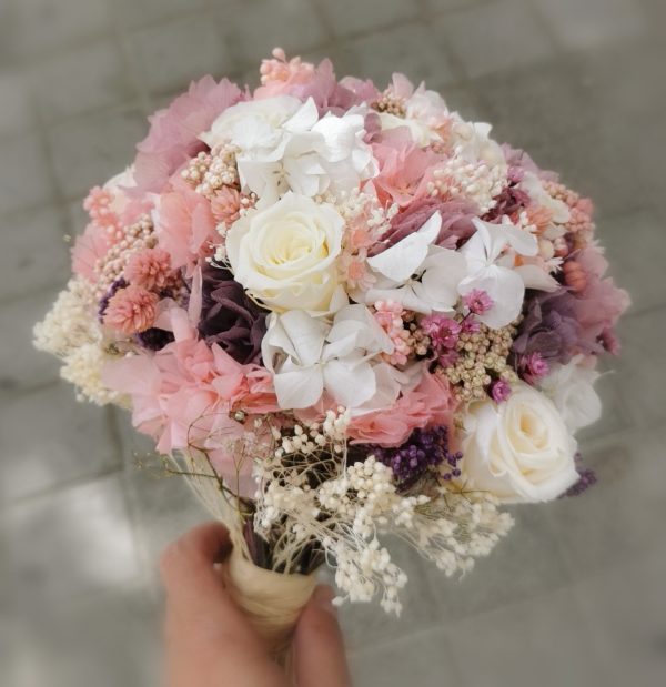 Ramo lila y rosa - Imagen 3