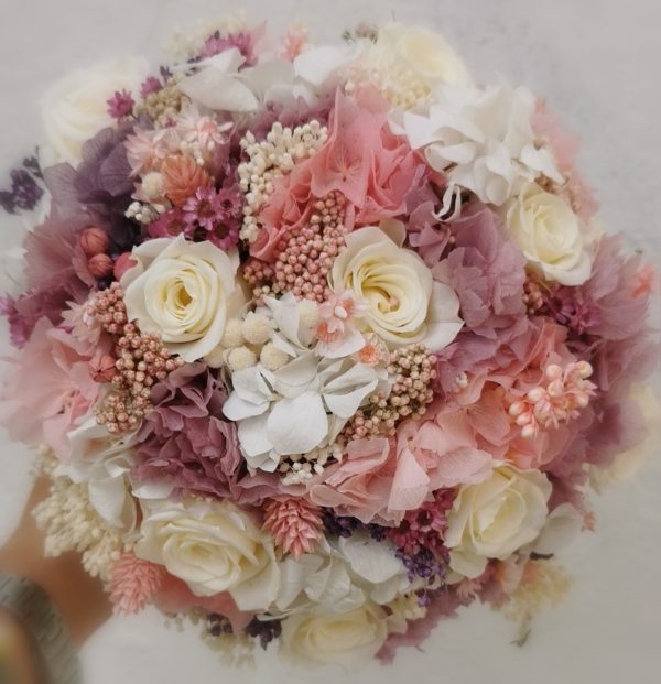 Ramo lila y rosa - Imagen 2