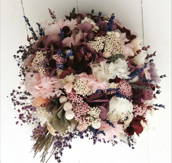 Ramo granate y lavanda - Imagen 10