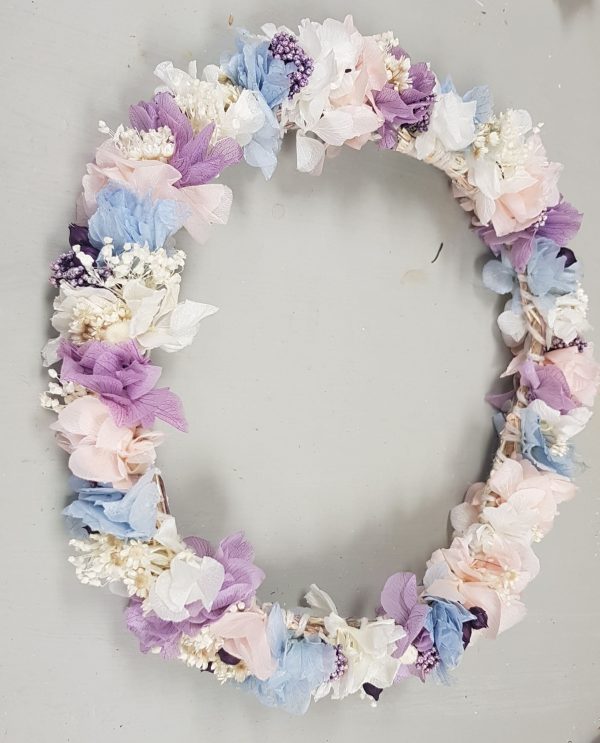 Corona blanca, lila,azul - Imagen 2