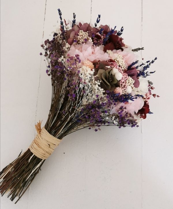 Ramo granate y lavanda - Imagen 9