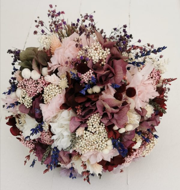 Ramo granate y lavanda - Imagen 8