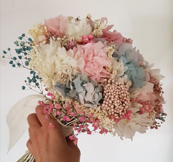 Ramo rosa y azul - Imagen 2